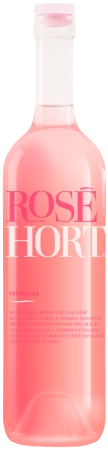 Butelka wina różowego wytrawnego, Franceska Znamkove Vino Rose 2021 rok