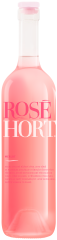 Butelka wina różowego wytrawnego, Merlot Rose, późny zbiór 2023 rok