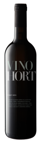 Butelka wina białego wytrawnego, Pinot Gris 2022 rok, z późnego zbioru