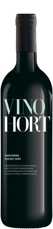 Butelka wina białego wytrawnego, Sauvignon 2022 rok, z późnego zbioru