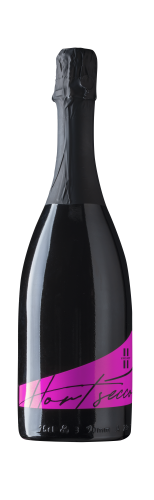Butelka wina Hortsecco - sekt różowy wytrawny. Hit sprzedaży.