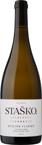 Butelka wina Ryzlink Vlassky, Selection - wino białe wytrawne